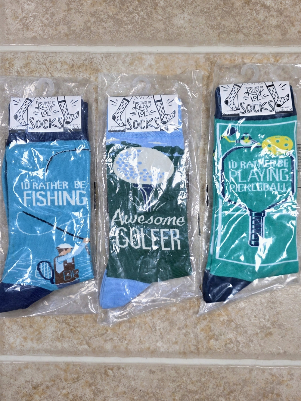 Primitives by Kathy Novelty Sock Gift Bundle 3 Pack NWT